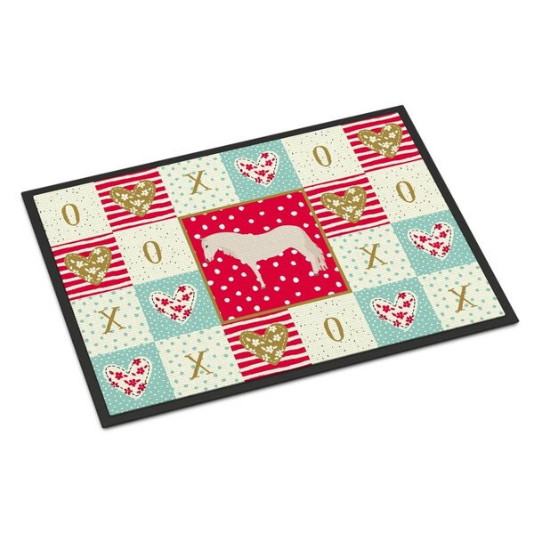 Carolines Treasures 18 x 27 in. Paso Fino Horse Love Indoor or Outdoor Mat CK5332MAT - main
